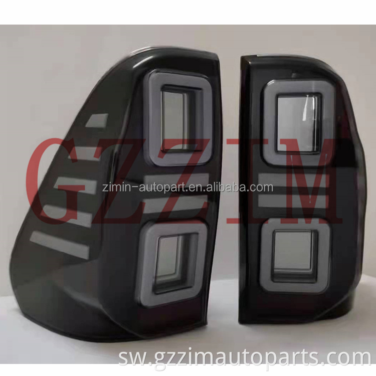 Sehemu za gari nyuma taa ya 3d iliyoongozwa taa ya mkia kwa Hilux Revo Rocco 15-21 Taillight